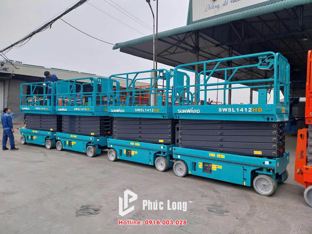 Dịch vụ cho thuê xe nâng người tại Hà Nội giá rẻ, đa dạng chủng loại